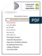 Beta Oxidation of Saturated Fatty Acids