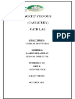 Cath Lab Case Study Aortic Stenosis