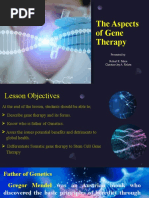 The Aspects of Gene Therapy