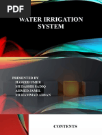 Automatic Water Irrigation System