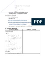 4a Lesson Plan in Math