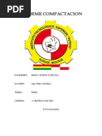 Informe Compactacion de Suelos