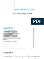 Diagnostic Communautaire Et Stratégies D'intervention en Santé Communautaire