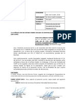 Escrito Reitero Devolucion de Excedente de Pago de Reparacion Civil - Jean Poul Estrada Sanchez