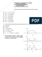 Taller Transformada de Laplace