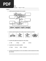 Evaluación 2 de Ciencias Naturales