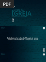 Manual Da Igreja 2022