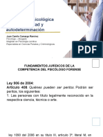 'Evaluación Psicológica Forense de La Comprensión y La Autodeterminación' Lizette y Camilo