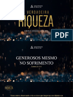 07 - Generosos Mesmo No Sofrimento