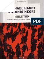 Hardt, M. y Negri, A. (2005) - Multitud. en Multitud. Barcelona Random House Mondadori. Pp. 125-130.