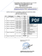 Jadwal Uspbks SMK Plus Darussalam 2021-2022 New 2