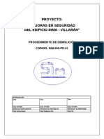 SIM-SIG-PR-01 TRABAJOS DE DEMOLICIÓN Rev01