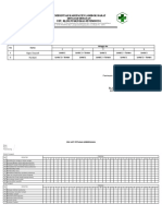 Jadwal Petugas Kebersihan