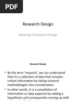 Research Design