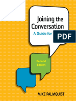 Joining The Conversation A Guide For Writers by Mike Palmquist