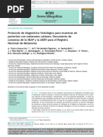 Protocolo de Diagnóstico Histológico para Melanoma Cutáneo