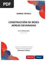 Norma de Construcción de Redes Aéreas Devanadas CV-TC-TCRCOAE-0516