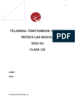 PHYSICS Lab Manual - 2023-24