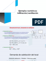 Ejercicios Prácticos de Ventilación e Infiltración