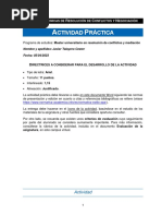 Práctica de Técnicas de Resolución de Conflictos y Negociación