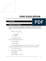 Ionic Equilibrium-01-Theory