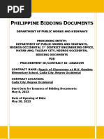 Philippine Bid - Docs 23GK0199