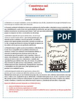 Tema 3ero Bás. Construyo Mi Felicidad