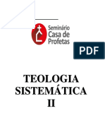 Apostila Teologia Sistematica II Final