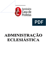 Apostila Administracao Eclesiastica Final