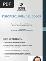 7.0 Fisiopatología Del Dolor