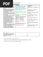 Edexcel IGCSE Physics Section E20 Solids, Liquids and Gases