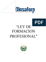 Ley de Formacion Profesional 2020