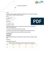 Secuencia de Matematica