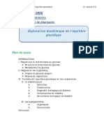 1 Exploration Du Métabolisme Glucidique