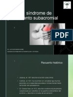 Clase Pinzamiento Subacromial