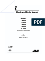 AY 20AM, 25AM, 30AM, 36AM, 41AM JLG Parts English