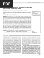 Effect of Different Eccentric Tempos On Hypertrophy and Strength of The Lower Limbs