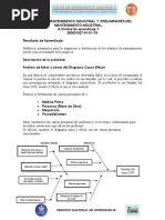 Actividad Diagrama Causa - Efecto