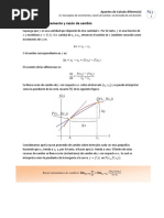 Conceptos de Incremento y Razón de Cambio: Apuntes de Calculo Diferencial