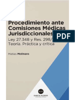 MOLINARO - Procedimiento Ante Comisiones Médicas Jurisdiccionales. 2019