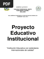 P.E.I - C.P. SPCH - Actualizado Al 2022