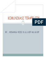 Komunikasi Terapeutik