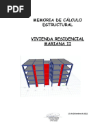 Memoria de Cálculo Estructural Residencial Mariana 2 - Punta Negra