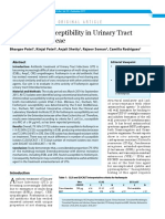 Fosfomycin Susceptibility in Urinary Tract Enterobacteriaceae