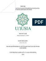 Resume - Shabrina Munthazah - Pancasila Sebagai Nilai Dasar Fundamental Bagi Bangsa Dan Negara Republik Indonesia