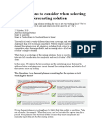 Top Questions To Consider When Selecting A Demand Forecasting Solution