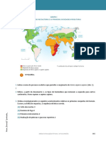 Prova Global - 1.º Período Geografia 9ºano