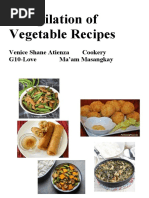 Compilation of Vegetable Recipes