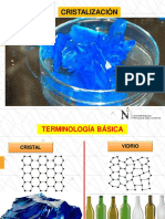 B. - Cristalizacion y Estructura Interna de Los Cristales