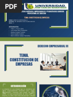 Grupo 06 Constitución de Empresas